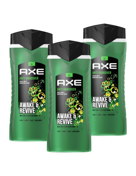 Zestaw żeli pod prysznic Axe 3x400 ml 8710447289389