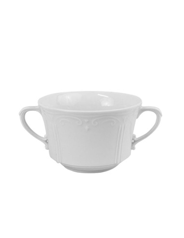 Bulionówka porcelanowa biała 400 ml Chodzież Kamelia 5903353440019