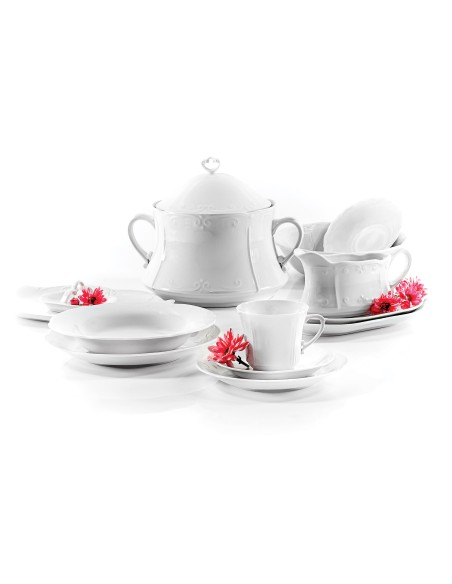 Talerz płytki obiadowy 27 cm Chodzież Kamelia - Talerze i spodki Talerz płytki obiadowy 27 cm Chodzież Kamelia 5903353371801 2