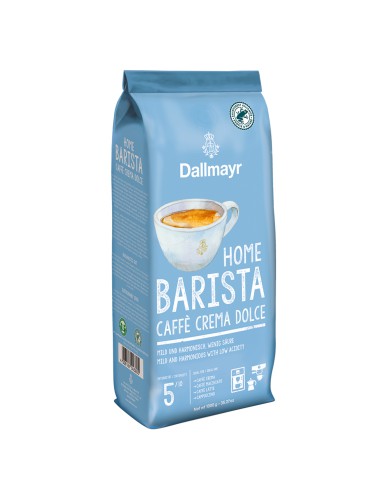 Home Barista Caffe Crema Forte ziarnista 1kg Dallmayr 4008167043805 3