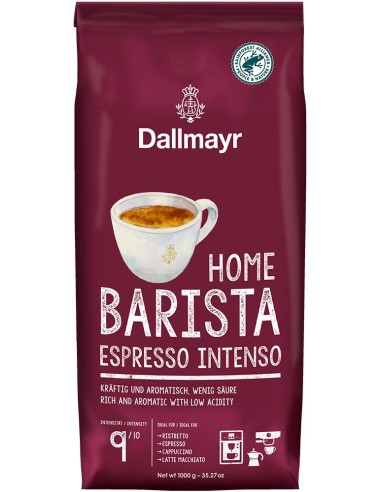 Home Barista Espresso Intenso ziarnista 1kg Dallmayr 4008167043904 3