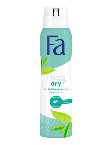 Antyperspirant  zielona herbata spray 150ml Fa Fresh&Dry 9000100936125 2
