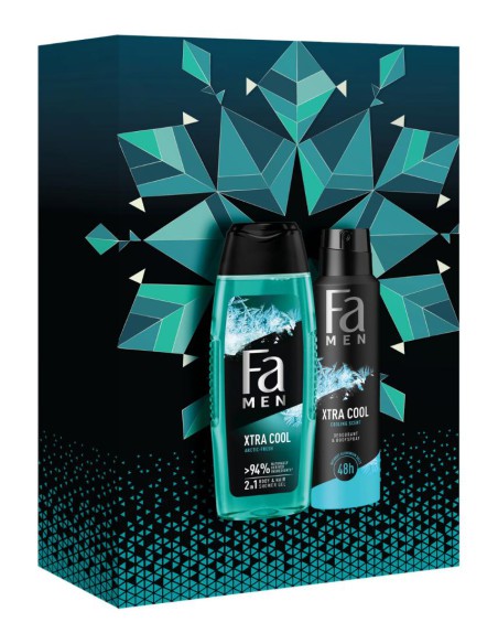 Xtra Cool zestaw świąteczny dla mężczyzn duo Fa MEN 9000101635836 2