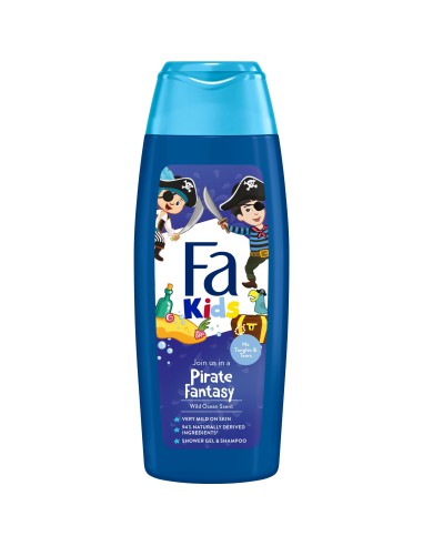 Żel pod prysznic i szampon dla dzieci 250ml Fa Kids Pirate 9000100662468 2