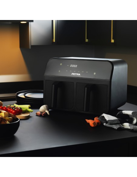 Podwójna frytkownica beztłuszczowa 7,4l 2400W Petra Dual Air Pro 5054061473728 2