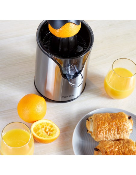 Elektryczna wyciskarka do soków z cytrusów 100W Petra - Małe AGD Elektryczna wyciskarka do soków z cytrusów 100W Petra 5054061474008 4