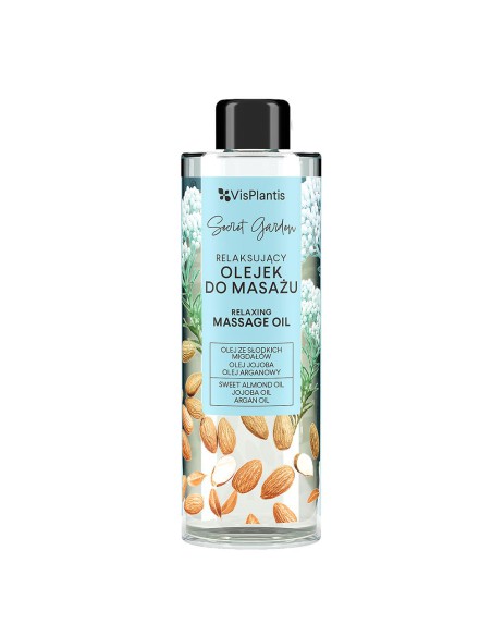 Nawilżający olejek do masażu Vis Plantis 200 ml 5907618135511