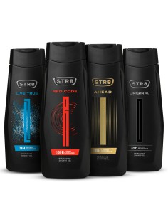Zestaw żeli pod prysznic dla mężczyzn STR8 4 x 400ml 5201314149897 2