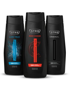 Zestaw kąpielowy żeli pod prysznic dla mężczyzn STR8 Zestaw 3 x 400ml 5201314149897 2
