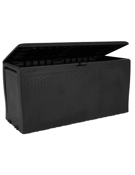 Skrzynia do ogrodu Samoa Rattan Box 270L grafitowa Keter 7290112633132 19