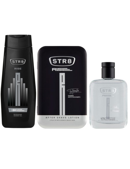Woda po goleniu i żel pod prysznic dla mężczyzn STR8 Rise 5201314106685 9