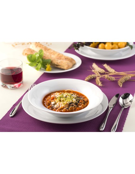 Talerze do posiłków dla 6 osób 18 elementów Lubiana Tiago 5900245218176 5