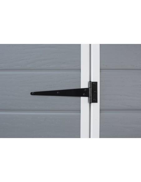 Szary domek narzędziowy do ogrodu szary 4x6 Keter Manor 7290103660352 6