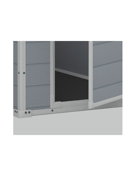 Szary domek narzędziowy do ogrodu szary 4x6 Keter Manor 7290103660352 30