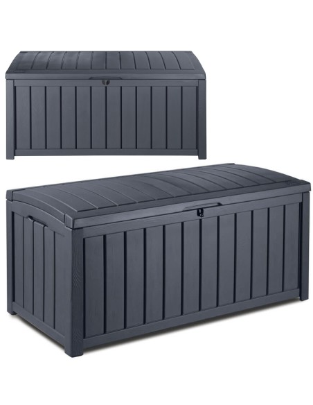 Skrzynia ogrodowa Glenwood Keter 390l grafitowa 7290005559945 22