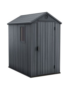 Narzędziowy domek do ogrodu szary 4x6 Keter Darwin 7290112633620
