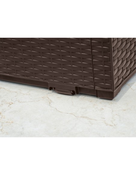 Skrzynia ogrodowa 305l brązowa Keter Capri 7290106929920 10