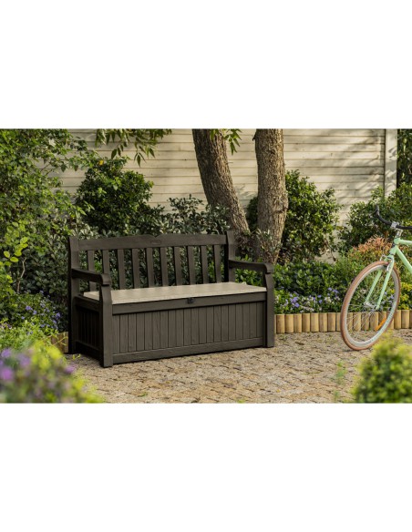 Ławka ogrodowa ze schowkiem skrzynią 265l Keter Eden  7290106923423 13