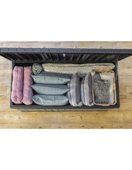 Szara skrzynia ogrodowa 380l Keter Darwin Box  7290112636188 5