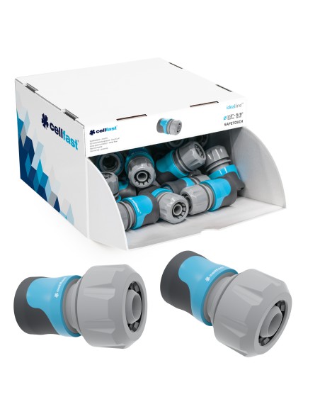 Szybkozłącze - przelot SAFETOUCH ABS/PC IDEAL 3/4" Cellfast 5907553508609