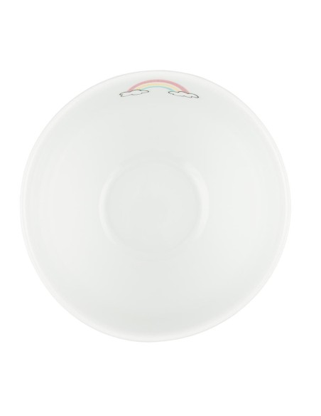 Zestaw naczyń dla dzieci z porcelany 3 elementy: talerz + miska + kubek Lubiana Jednorożec 5900245762921 6