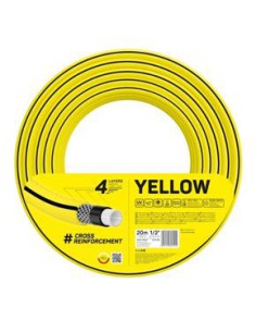 Wąż ogrodowy 4 warstwowy Cellfast 4Yellow 1/2" 20 mb 5907512607015 2
