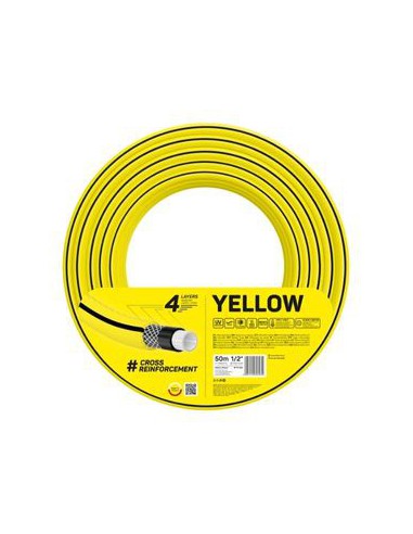 Wąż ogrodowy 50 mb 4 warstwowy Cellfast 4Yellow 1/2" 5907512607039