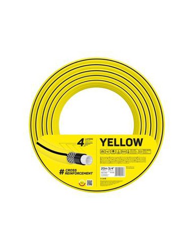 Wąż ogrodowy 20 mb 4 warstwowy Cellfast 4Yellow 3/4" 5907512607077