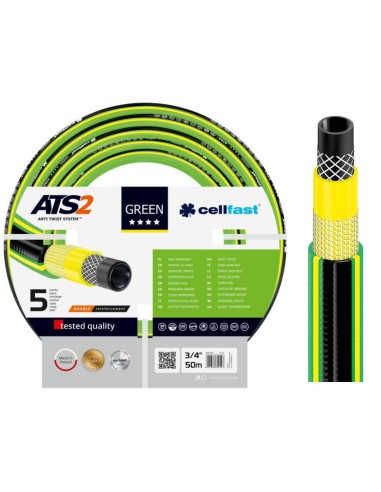 Wąż ogrodowy 3/4" 50m Cellfast Green 5901828852497 25