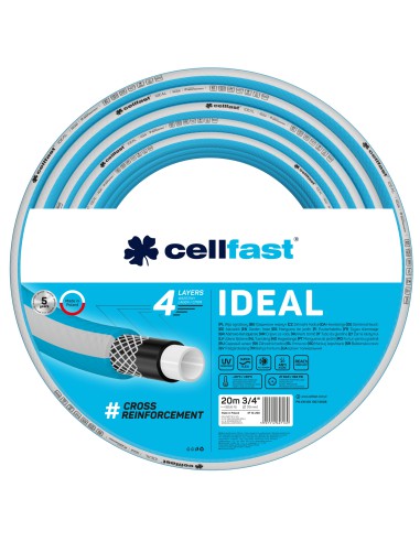 Wąż ogrodowy 4 warstwowy Cellfast IDEAL 3/4" 20 mb 5907512607169 2