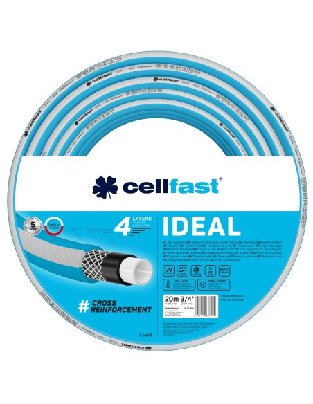 Wąż ogrodowy 4 warstwowy Cellfast IDEAL 3/4" 20 mb 5907512607169 2