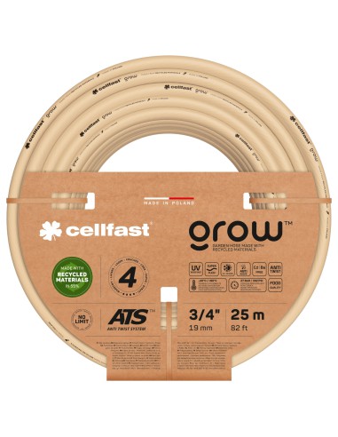 Wąż ogrodowy 4-warstwowy Cellfast GROW 3/4" 25 mb 5901828854743