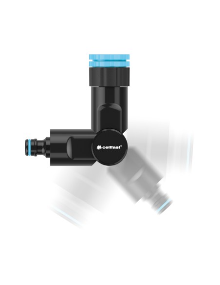 Kątowe przyłącze uniwersalne z gwintem wewnętrznym ERGO Cellfast 1/2-3/4-1" 5907553505691 9