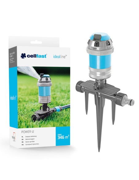 Zraszacz sektorowy POWER Cellfast sz IDEAL 5907553507916 5