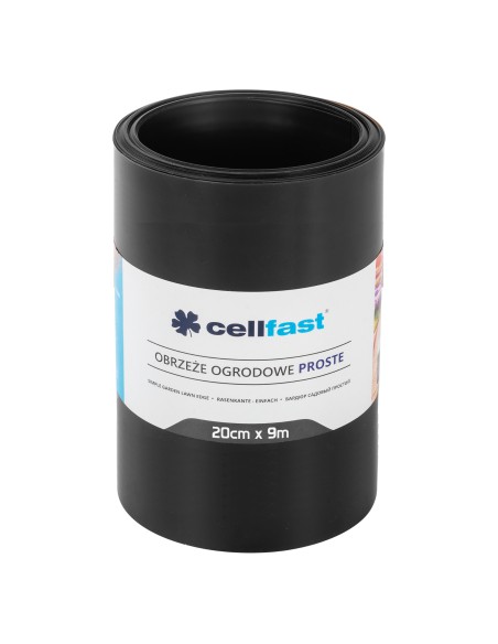 Czarne obrzeże ogrodowe proste Cellfast 20 cm x 9,0 m 5907553505530 3