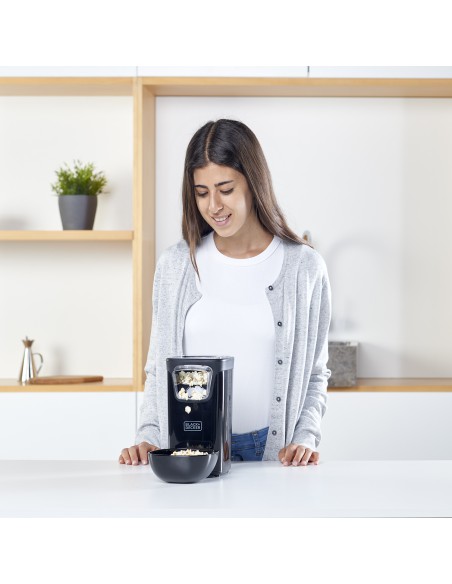 Maszynka do popcornu beztłuszczowa 1100W BLACK+DECKER 8432406680104 9