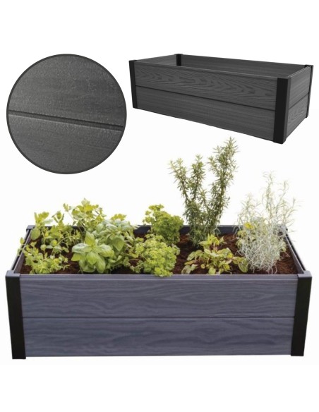 Obrzeże podwyższone grządka ogrodowa Keter 7290112634153