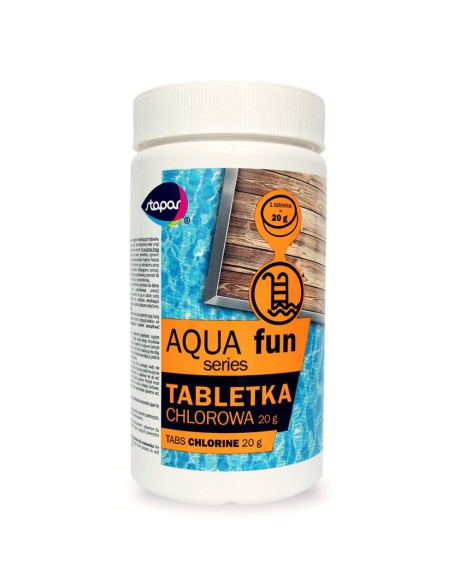 Tabletki chlorowe do basenu Stapar 20g/1 kg - Chemia basenowa Tabletki chlorowe do basenu Stapar 20g/1 kg 5902349681108 2