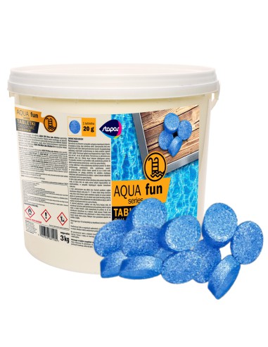 Tabletki niebieskie chlorowe Stapar 200g/3kg - Chemia basenowa