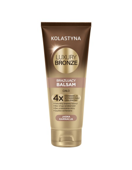 Szybko działający balsam brązujący jasna karnacja Kolastyna 200 ml 5900536331171 3
