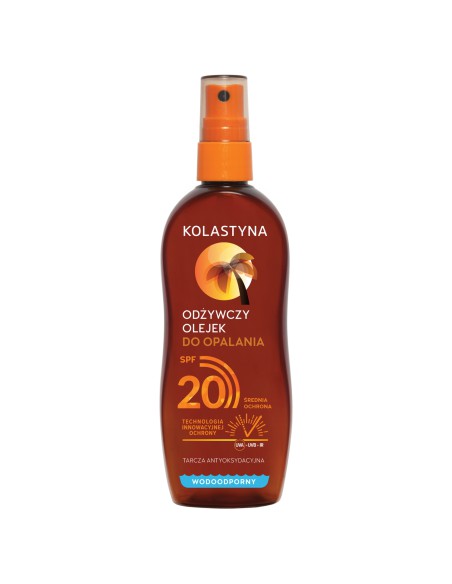 Olejek SPF20 do opalania Kolastyna 150 ml 5900536344980 3