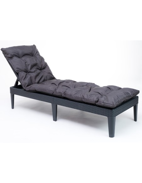 Szara poduszka na Leżak Ogrodowy Cosi Comfort 190x60 cm 5905718981007 2