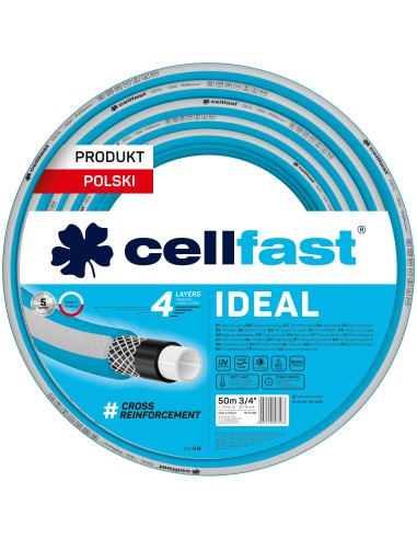 Wąż ogrodowy 4-warstwowy Cellfast IDEAL 3/4" 50 mb 5907512607183 3