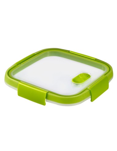 Zielony lunchbox ze sztućcami 1,1l Curver 3253920950000 2