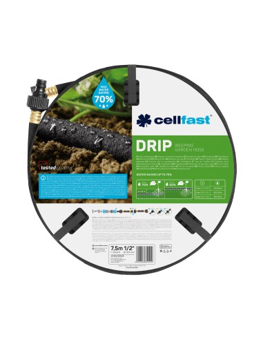 Wąż nawadniający 1/2" Cellfast 7,5 mb - Węże ogrodowe