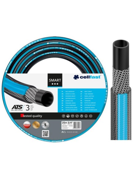Wąż ogrodowy 3/4" 25m Smart ATSV Cellfast 5901828859472 24