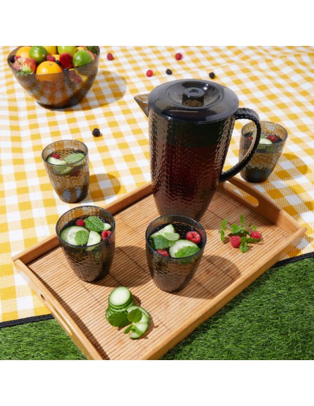 Elegancki zestaw 4 szklanek w kolorze szarym Cambridge - Szklanki Elegancki zestaw 4 szklanek w kolorze szarym Cambridge 5054061137972 4