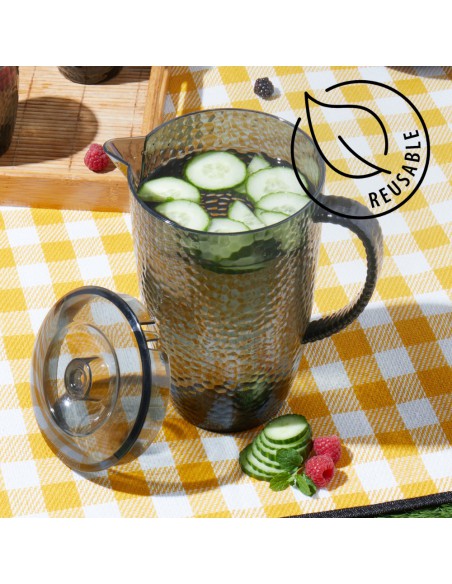 Szary dzbanek z pięknym wykończeniem Cambridge, 2 l - Dzbanki, karafki i mleczniki Szary dzbanek z pięknym wykończeniem Cambridge, 2 l 5054061137996 3