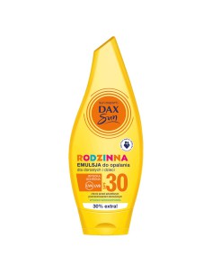 Lekka emulsja do opalania dla całej rodziny SPF 30 Dax Sun 250 ml 5900525053473