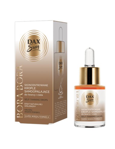 Skoncentrowane krople samoopalające Dax Sun Bora Bora 15 ml 5900525076120